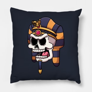 Pharaoh Skull Pillow