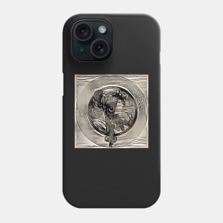 Tetes Byzantines Brunette Dream Phone Case