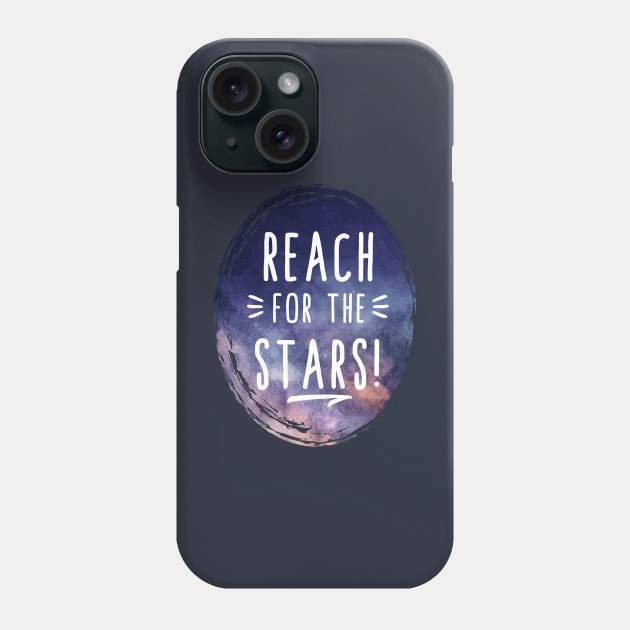 Reach for the Stars Phone Case by Destroyed-Pixel