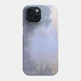 Branch of the Seine near Giverny (Mist), from the series Mornings on the Seine by Claude Monet Phone Case