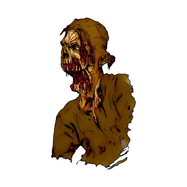 Gore Zombie by Atomic City Art