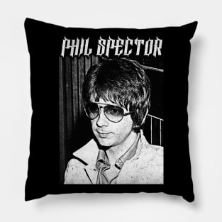 Phil Spector † Vintage Look Vintage Aesthetic Design Pillow