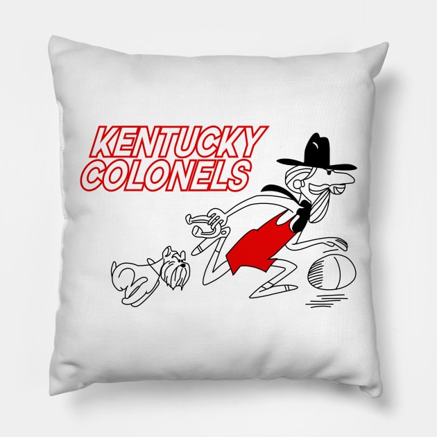 DEFUNCT - Kentucky Colonels ABA Pillow by LocalZonly