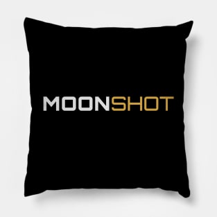 Moonshot Logo Dark Pillow