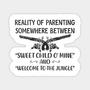 Reality Of Parenting Magnet