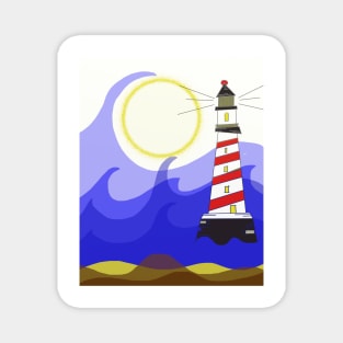 lighthouse Magnet