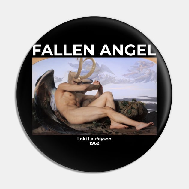 Fallen Angel Pin by Signal Fan Lab