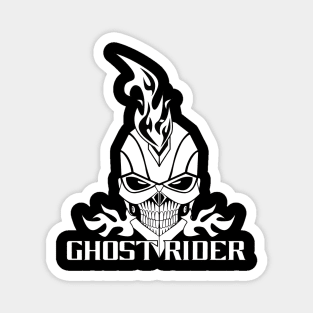 Ghost Rider skull Magnet