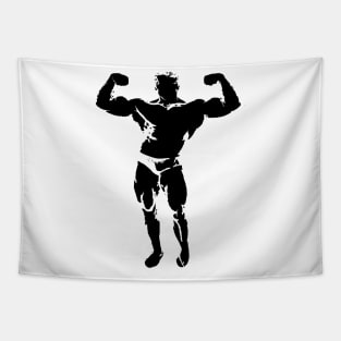 Big Muscle Guy Gym Motivation Tapestry