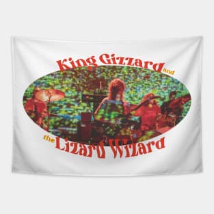 King Gizzard And The Lizard Wizard FanArt Tapestry