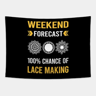 Weekend Forecast Lace Making Lacemaking Tapestry