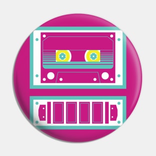 Retro Mixtape Pin