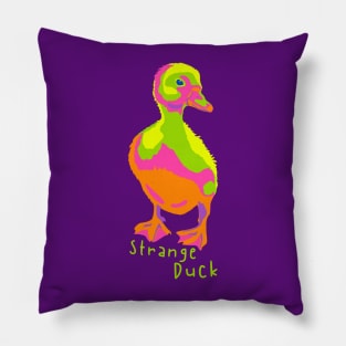 Strange Duck Pillow