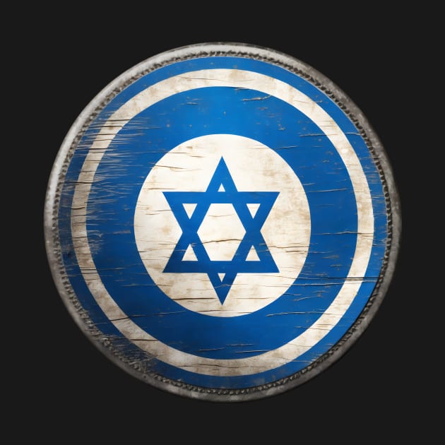 vintage Israeli flag by pram106