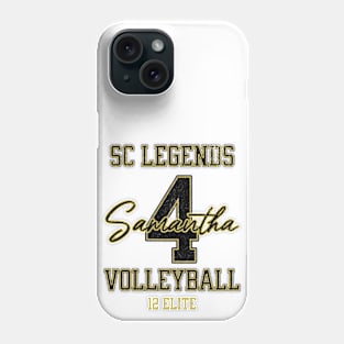 Samantha #4 SC Legends (12 Elite) - White Phone Case