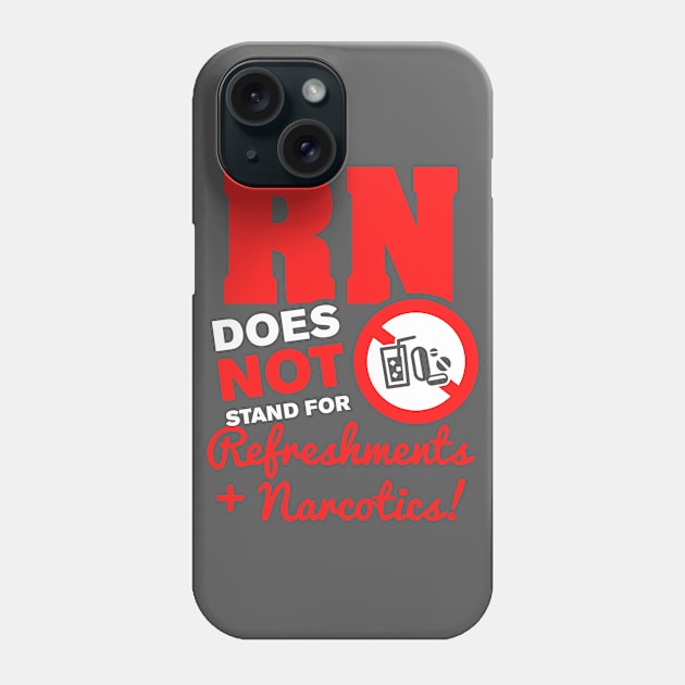 Refreshments and Narcotics Phone Case by veerkun