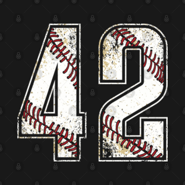 Baseball jersey number 42 clearance