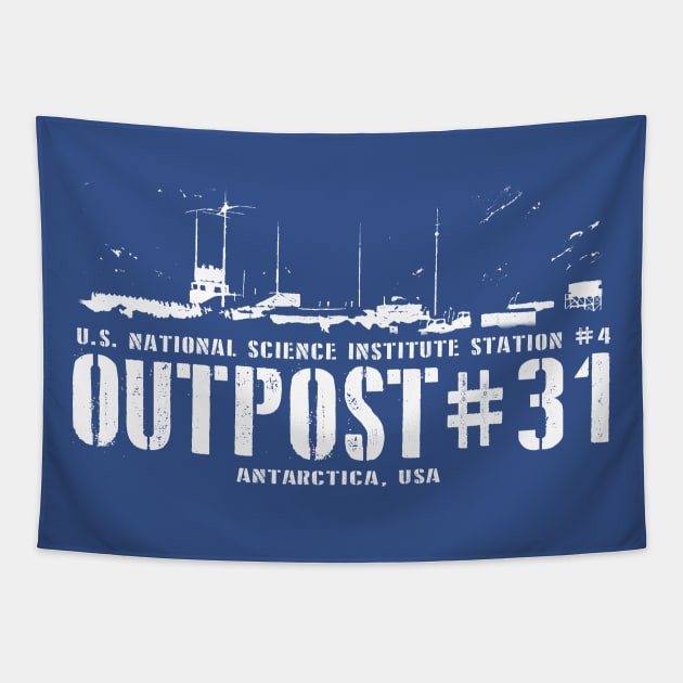 Outpost #31 Tapestry by BigOrangeShirtShop
