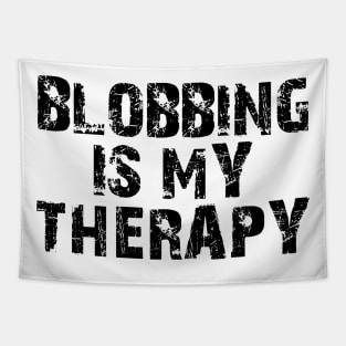 Blobbing Is My Therapy Tapestry