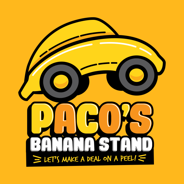 Paco's Banana Stand by jepegdesign