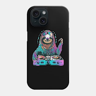 Party Sloth Electronic Music DJ Rave Phone Case