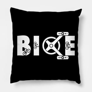 Mountain Bike T-Shirt - MTB Downhill Biking Shirt Gift Pillow