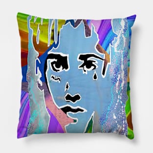 Graffiti Angel Pillow