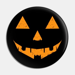 Pumpkin Face Pin