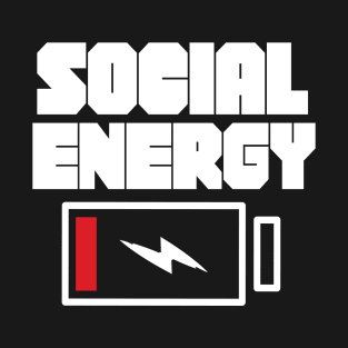 Social Energy Level T-Shirt