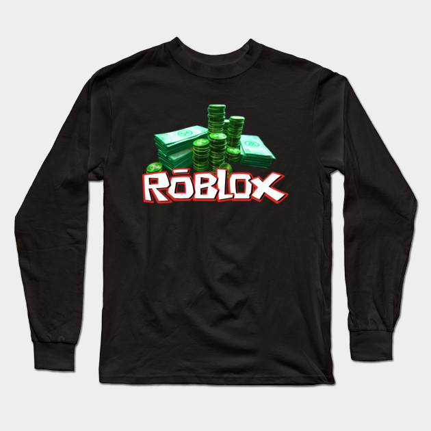 Robux Roblox Kids Fashion Long Sleeve T Shirt Teepublic - t shirt roblox robux