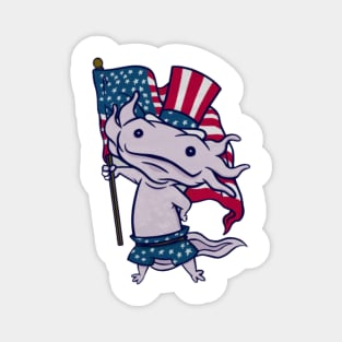 American Axolotl Magnet