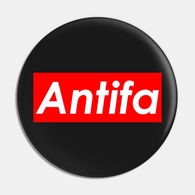 Antifa (Red) Pin by Graograman