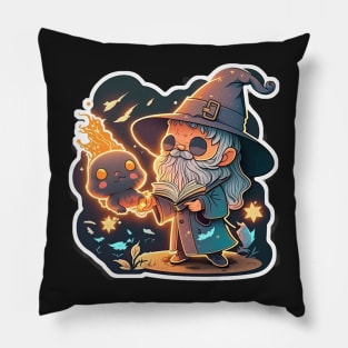 Fire Wizard - Wizard Series Pillow