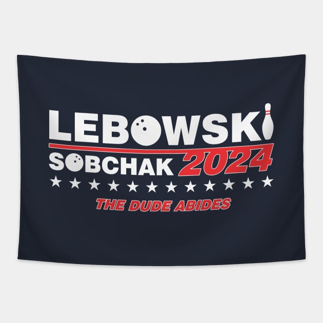 Lebowski Campaign 2024 Tapestry by dustbrain