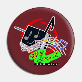 Bee Swarm Simulator Pins And Buttons Teepublic Au - roblox meep city codes stickers teepublic