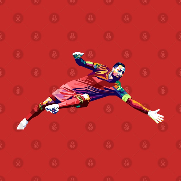 Gianluigi Donnarumma Illustration by RJWLTG