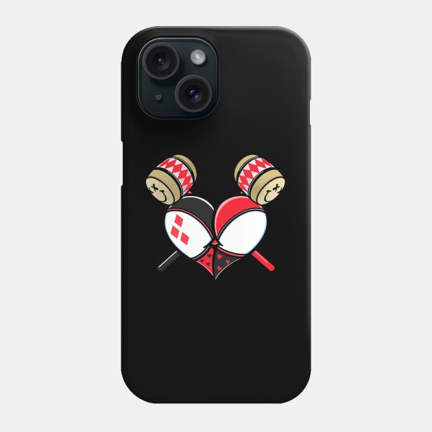 Harley Q Phone Case by OrneryDevilDesign