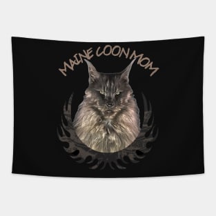 Maine Coon Mom Tapestry