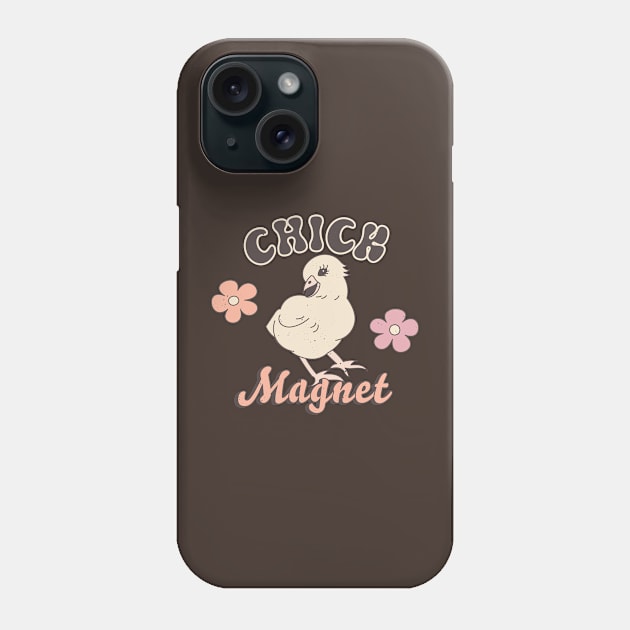 Easter Chick Magnet Phone Case by Annelie