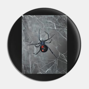 The Original Black Widow Pin