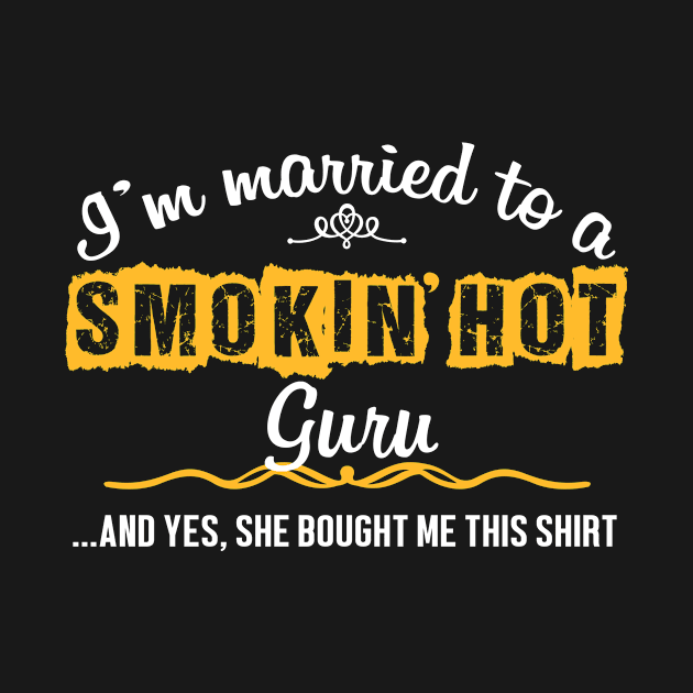 For Guru's Husband Funny Gift by divawaddle