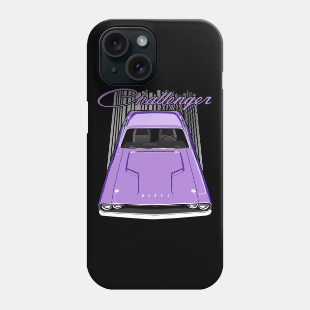 Challenger 70 - Purple Phone Case by V8social