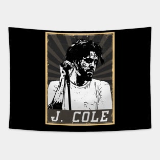 80s Style J. Cole Tapestry