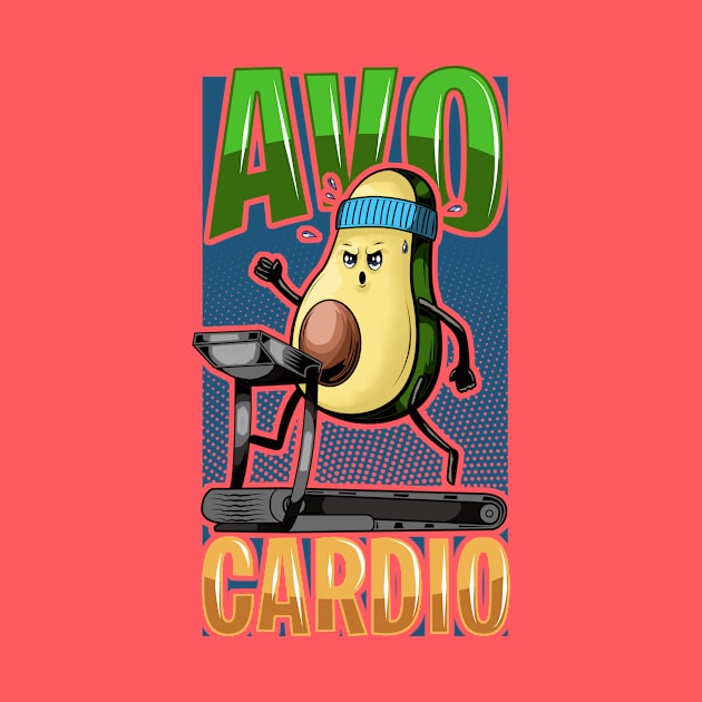 avocardio avocado gym funny by the house of parodies