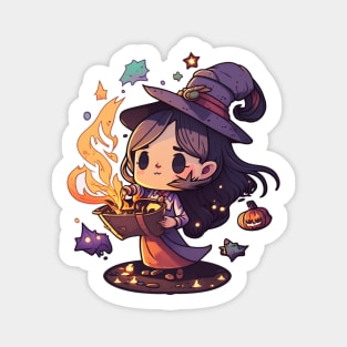 Fire Witch - Wizard & Witch Series Magnet