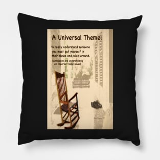 Universal theme inspired by TO KILL A MOCKINGBIRD Pillow