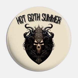 Hot Goth Summer Pin