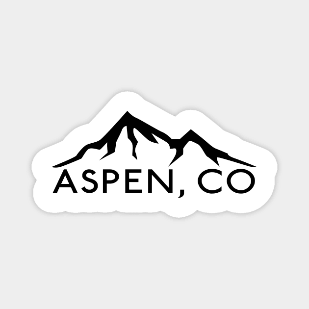 Aspen Colorado Skiing Ski Magnet by heybert00