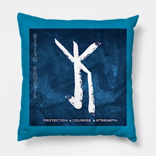 Rising Phoenix Bellwether Security Symbol Pillow