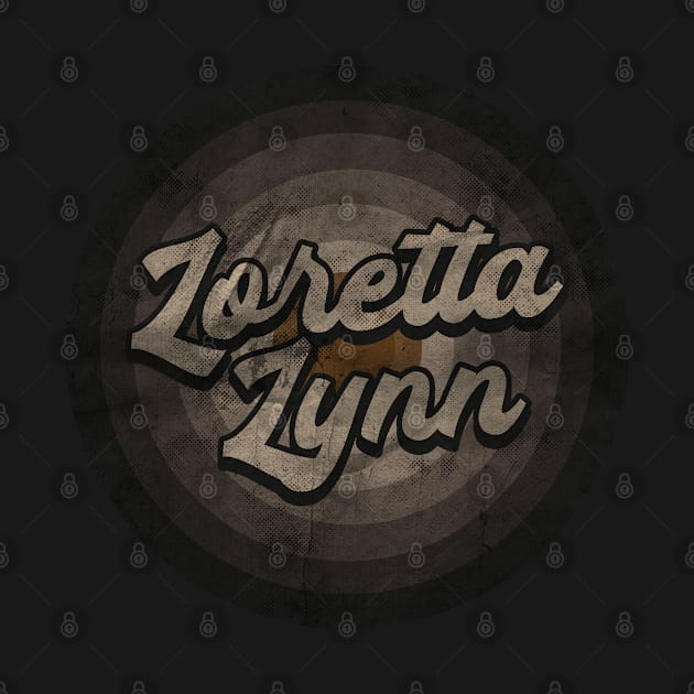 RETRO BLACK WHITE - Loretta Lynn by Yaon